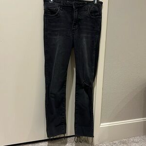 Tight black KUT size 0 jeans